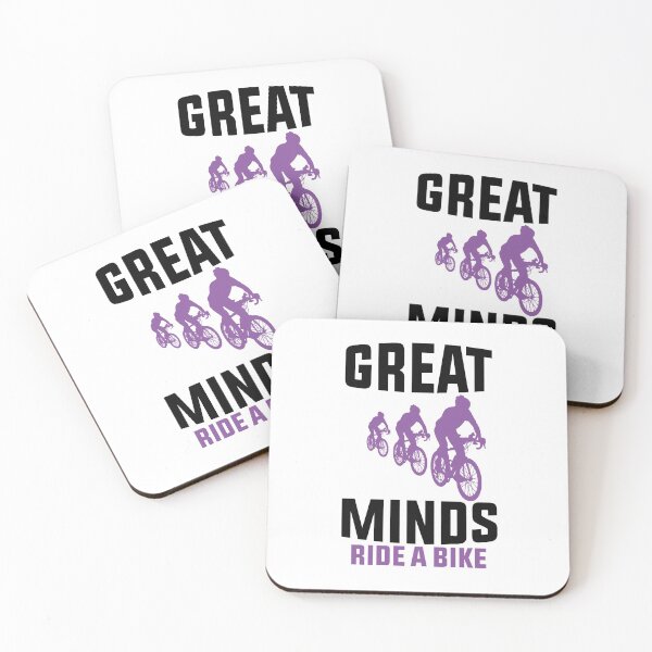 Item preview, Great Minds Ride A Bike Funny Gift designed and sold by Mouadox ★★★★★.