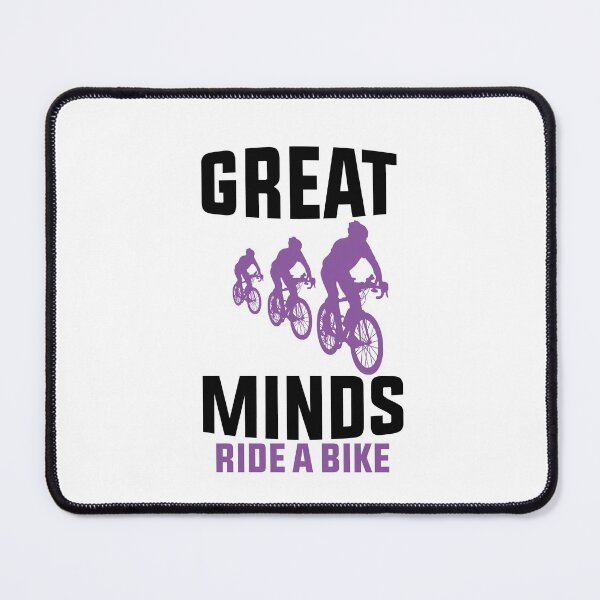 Item preview, Great Minds Ride A Bike Funny Gift designed and sold by Mouadox ★★★★★.