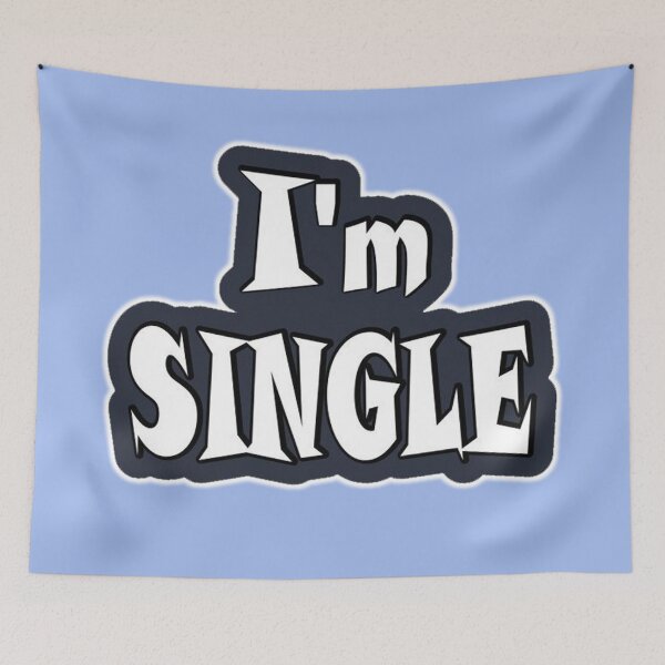Item preview, i am single attitude Logo art design designed and sold by Premium-Cart.