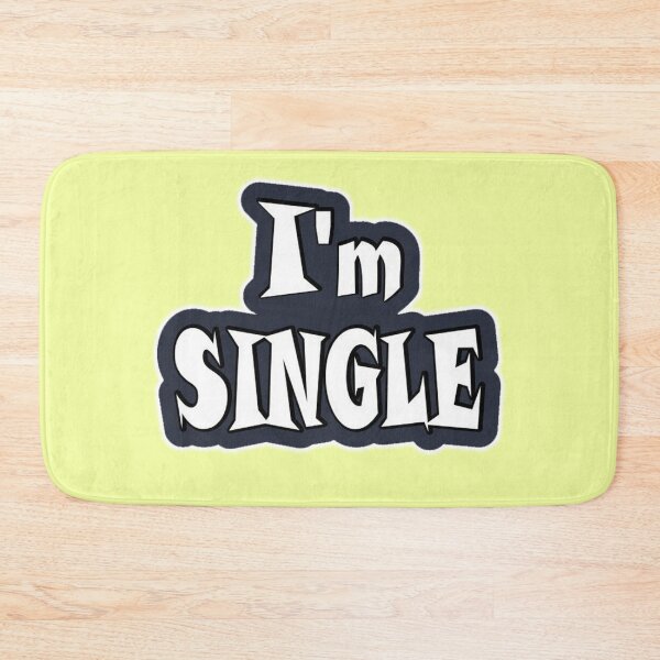 Item preview, i am single attitude Logo art design designed and sold by Premium-Cart.