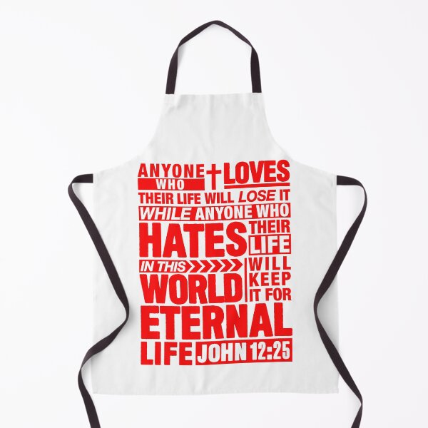 Item preview, John 12:25 Eternal Life designed and sold by plushism.