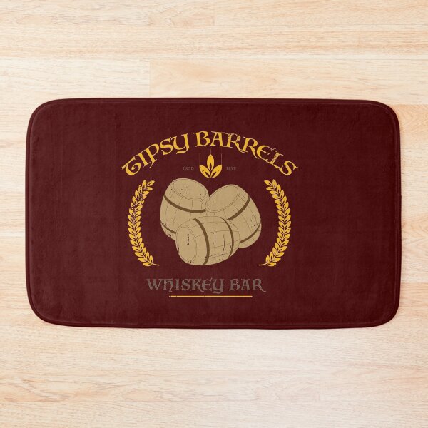 Item preview, Tipsy Barrels Whiskey Bar designed and sold by skocartwork.