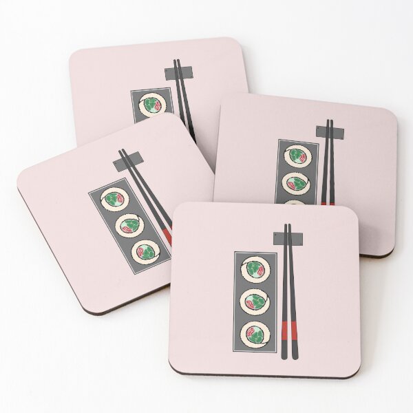 Item preview, Sushi Plate with Chopsticks designed and sold by Neadoodles.