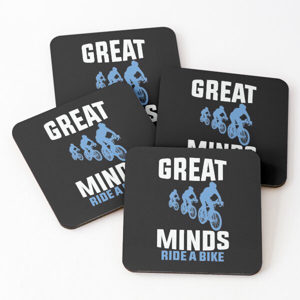 Item preview, Great Minds Ride A Bike Funny Gift designed and sold by Mouadox ★★★★★.