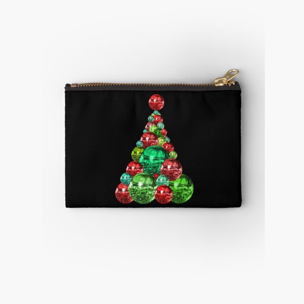 Item preview, Retro Red and Green Disco Christmas Tree designed and sold by Deborah Camp.