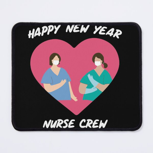 Item preview, The Happy New Year Nurse Crew 2022 designed and sold by SparrowLag.