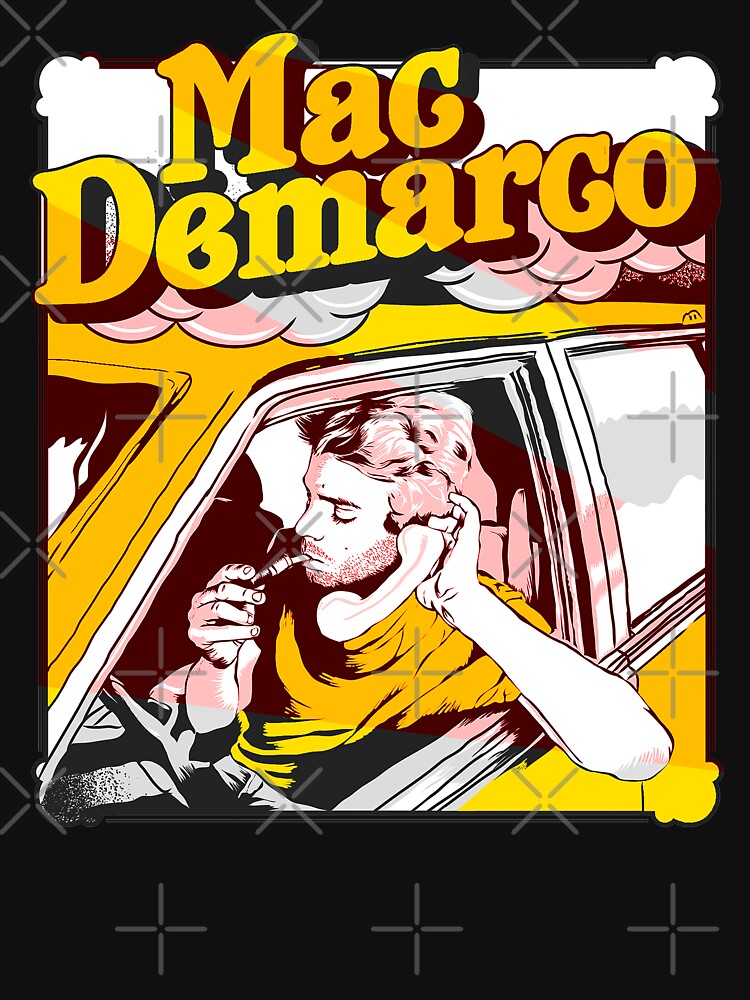 Mac Demarco Car Graphic Logo T Shirt For Sale By Yhurando01