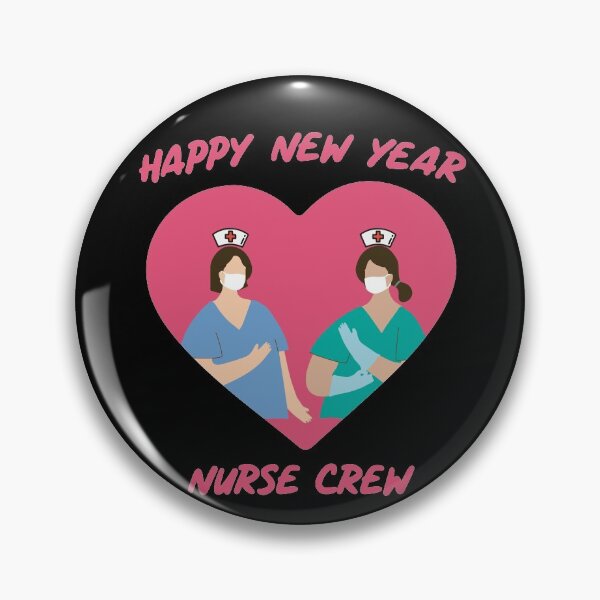 Item preview, Happy New Year Nurse Crew 2022 designed and sold by SparrowLag.