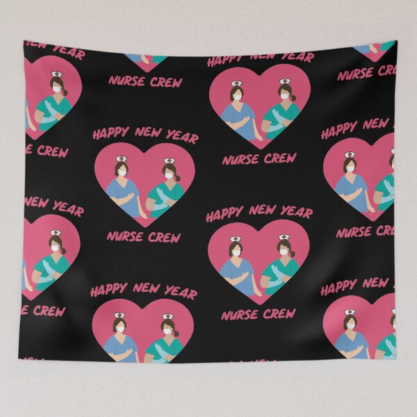 Item preview, Happy New Year Nurse Crew 2022 designed and sold by SparrowLag.