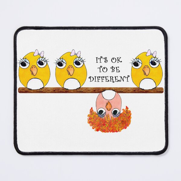 Item preview, its ok to be different-funny sublimation designed and sold by Hartics.