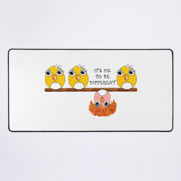 Item preview, its ok to be different-funny sublimation designed and sold by Hartics.