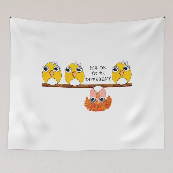 Item preview, its ok to be different-funny sublimation designed and sold by Hartics.