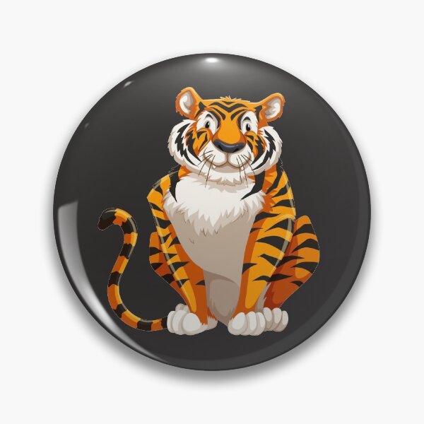 Artikelvorschau, Lustiges grafisches Tiger-lässiges süßes Oberteil entworfen und verkauft von DesignNIO.