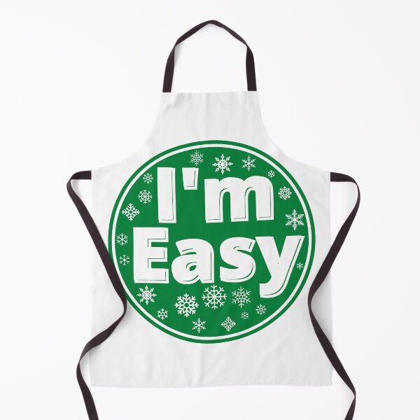 Item preview, I'm Easy Ski Run with Snowflakes designed and sold by Happy-Trails.