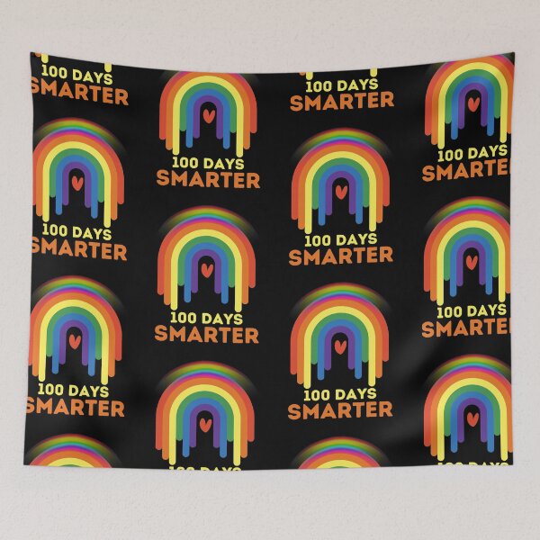 Item preview, 100th Day Of School Teacher-100 Days Smarter Rainbow designed and sold by AmeliaStore1.