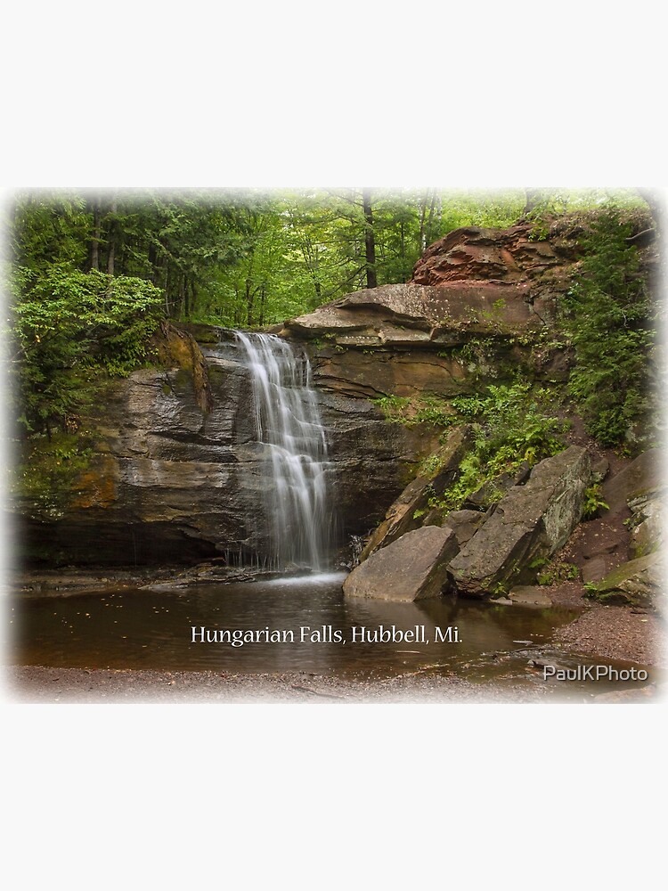 "Hungarian Falls, Hubbell, Michigan" Poster for Sale by PaulKPhoto
