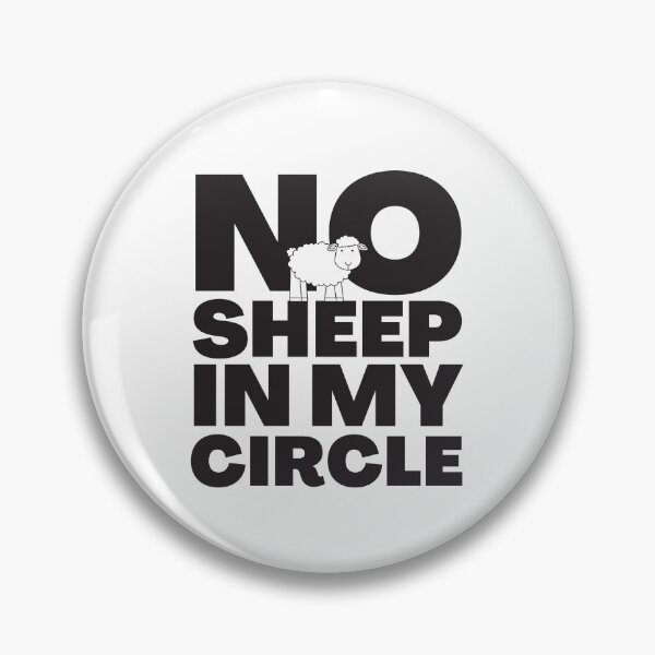 Item preview, No Sheep In My Circle 2022 designed and sold by Gifts-Trend.