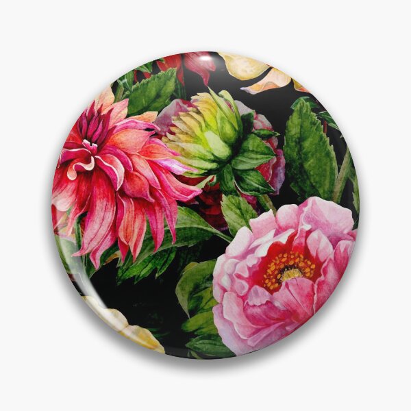 Item preview, Patrón de flores de verano designed and sold by Dobrix.