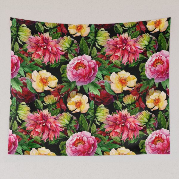 Aperçu de l'œuvre Motif de fleurs d'été créée et vendue par Dobrix.