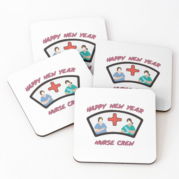 Item preview, Happy New Year Nurse Crew Hat designed and sold by SparrowLag.