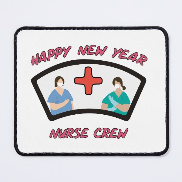 Item preview, Happy New Year Nurse Crew Hat designed and sold by SparrowLag.