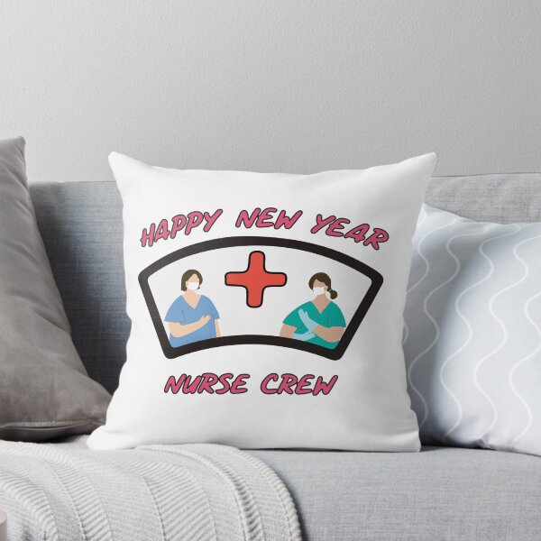 Item preview, Happy New Year Nurse Crew Hat designed and sold by SparrowLag.