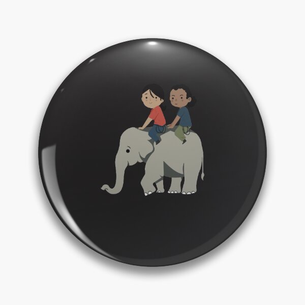 Item preview, Chloe & Nadine - Elephant Sticker designed and sold by AlanGrubb.