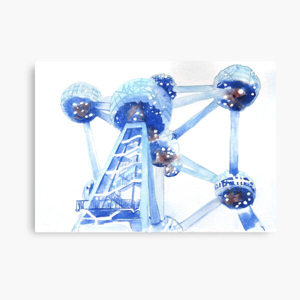 Atomium II Canvas Print