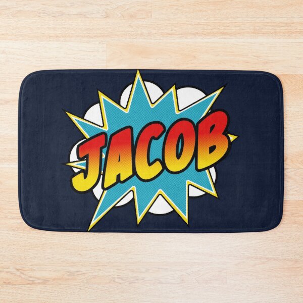 Item preview, Boys Jacob Name Comic Book Superhero designed and sold by Rixta82.