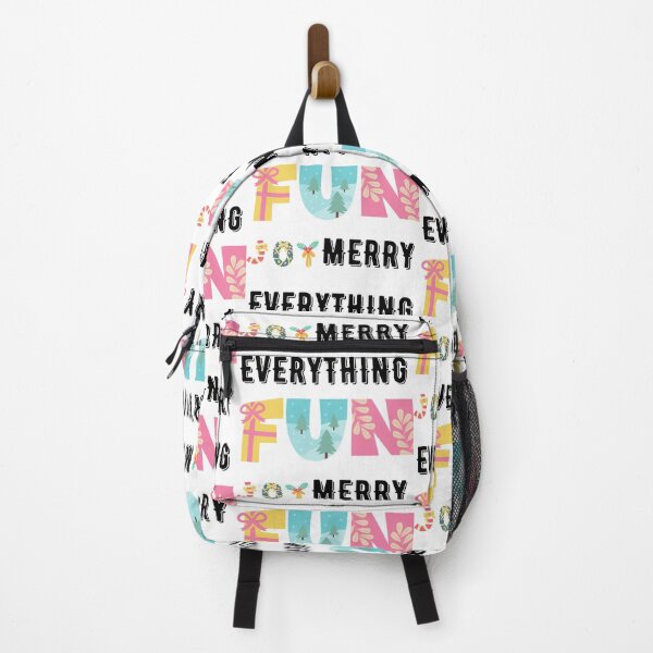 Item preview, Everything fun joy merry, merry Christmas gift, merry everything gift, natal gift, funny christmas children gift, occasional gift, santa gift, christmas eve gift designed and sold by TeeStyleShop.
