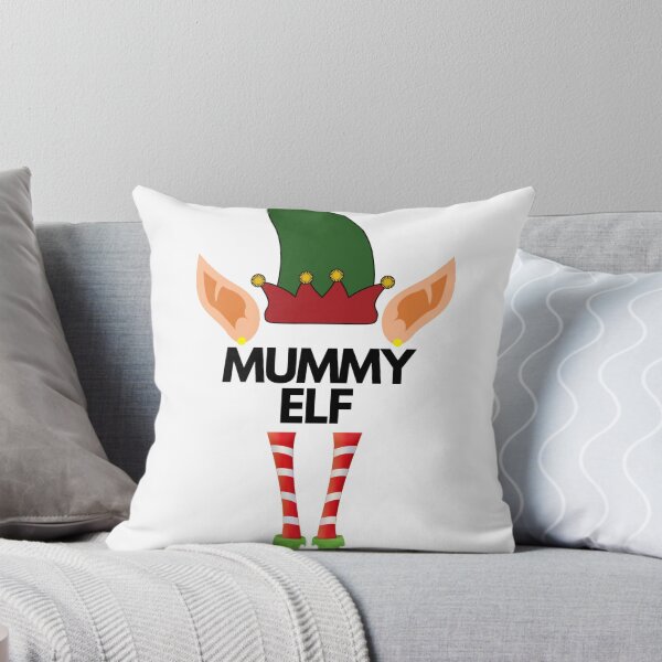 Aperçu de l'œuvre Maman elfe famille correspondant à des t-shirts de Noël créée et vendue par RoHFF.