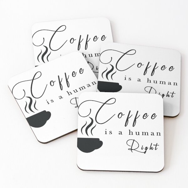 Item preview, Coffee is a human right designed and sold by Drop and wear.