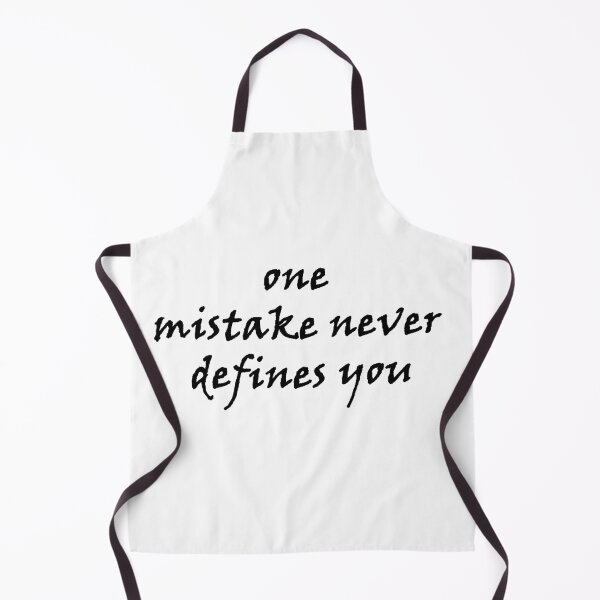 Item preview, one mistake never defines you designed and sold by Anoirshop ⭐⭐⭐⭐⭐.