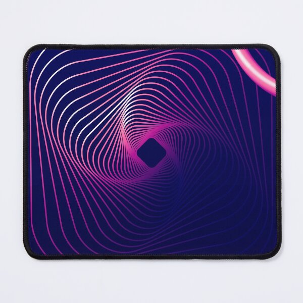 Item preview, Funky, pink, purple swirling abstract pattern designed and sold by yougalore.