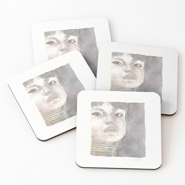 Item preview, girl with neck rings designed and sold by vita masi.