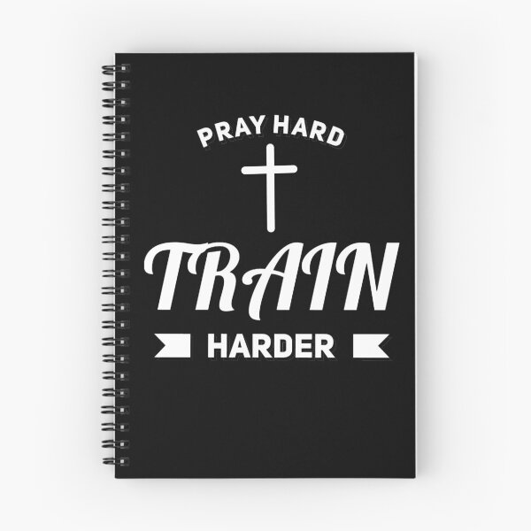 Item preview, Pray Hard Train Harder designed and sold by Life Is Beautiful.