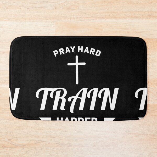 Item preview, Pray Hard Train Harder designed and sold by Life Is Beautiful.