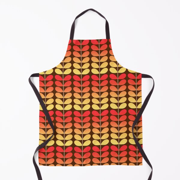 Item preview, Mid Century Danish Leaves, Brown, Orange & Gold designed and sold by Marymarice.