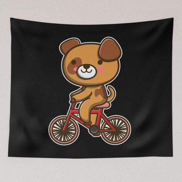 Item preview, Dog Riding Bicycle Dog design gifts for women design designed and sold by theodoros20.