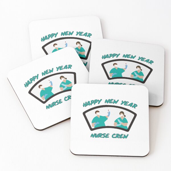 Item preview, Happy New Year Nurse Crew Hat designed and sold by SparrowLag.