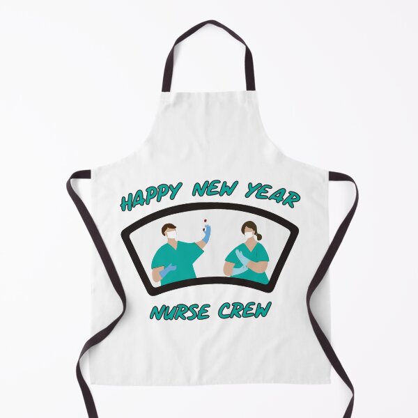Item preview, Happy New Year Nurse Crew Hat designed and sold by SparrowLag.