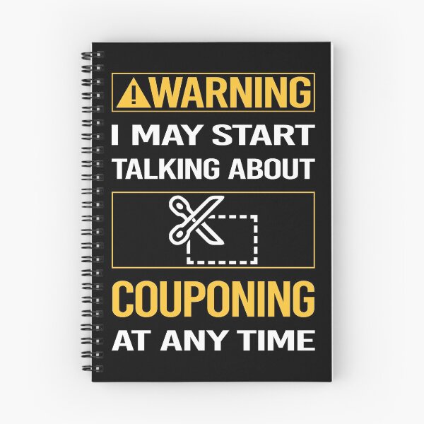 Item preview, Funny Warning Couponing Coupon Couponer designed and sold by ArydeaNoriega.