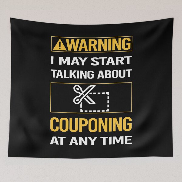 Item preview, Funny Warning Couponing Coupon Couponer designed and sold by ArydeaNoriega.