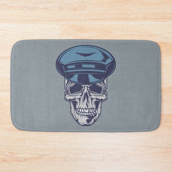 Item preview, Airline Pilot Skull designed and sold by Rott515.