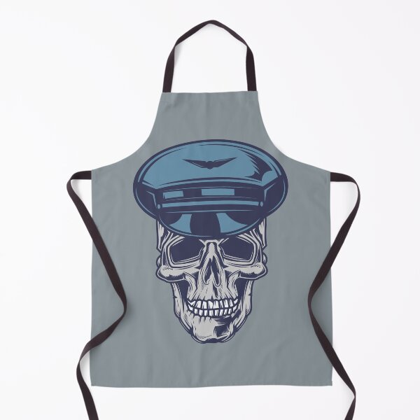 Item preview, Airline Pilot Skull designed and sold by Rott515.