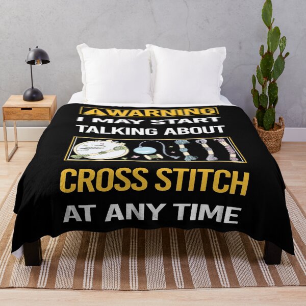 Item preview, Funny Warning Cross Stitch Stitching designed and sold by ArydeaNoriega.