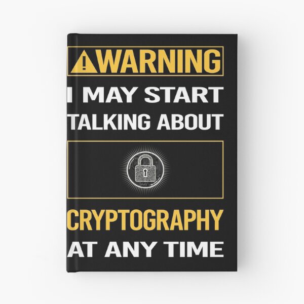 Item preview, Funny Warning Cryptography designed and sold by ArydeaNoriega.