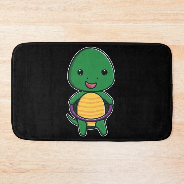 Item preview, Cute Kawaii Turtle Hula Hooping Gift graphic designed and sold by theodoros20.
