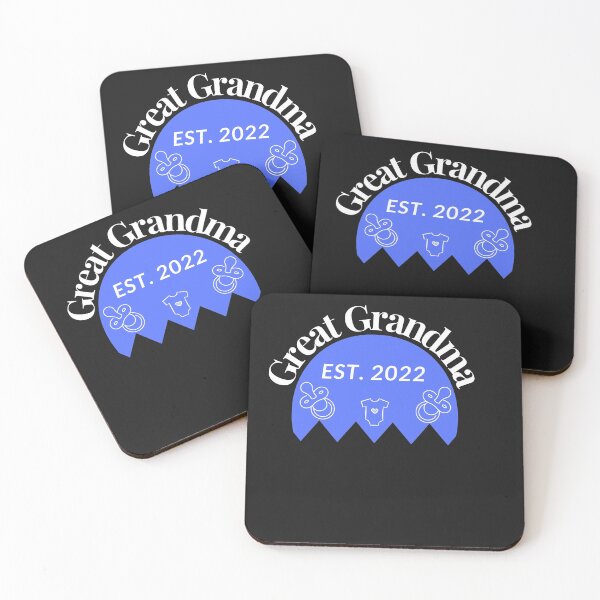 Item preview, promoted great grandma again est,2022-baby announcement tee designed and sold by ami28.