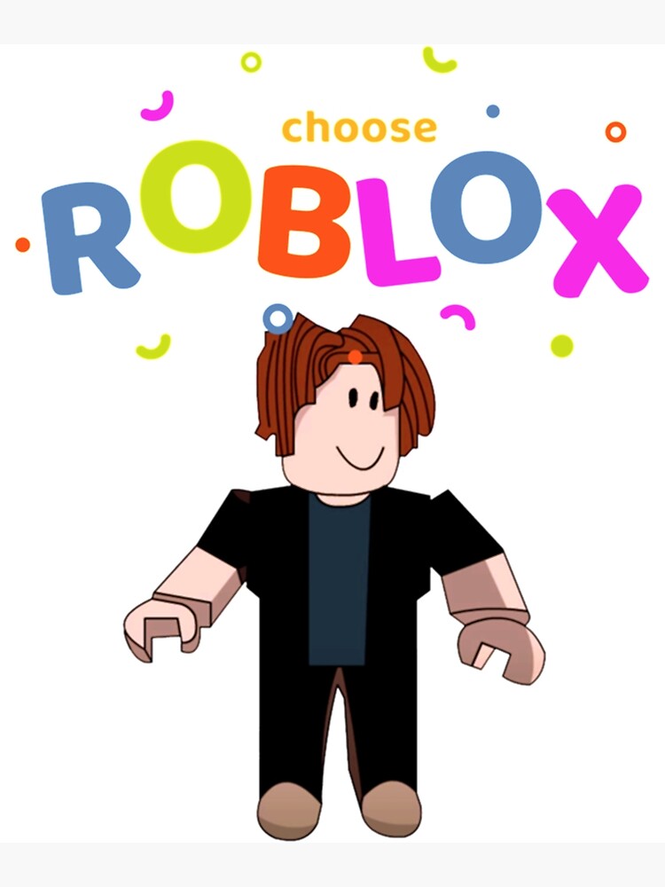 "Cute roblox bacon hair " Art Print by AllSortsMerchs Redbubble